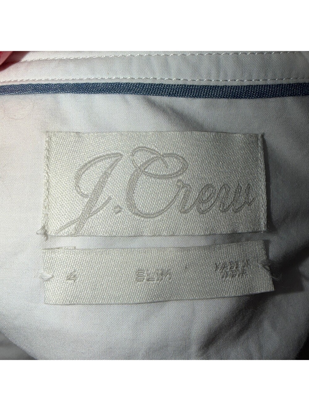 J.Crew White Slim-Fit Poplin Tuxedo Shirt - 4 - Picture 4 of 7